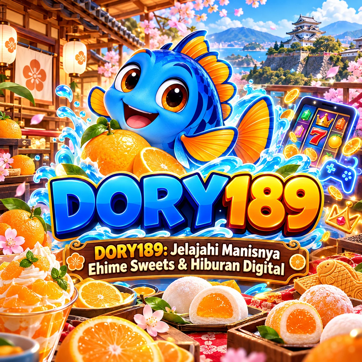 DORY189: Jelajahi Manisnya Ehime Sweets & Hiburan Digital